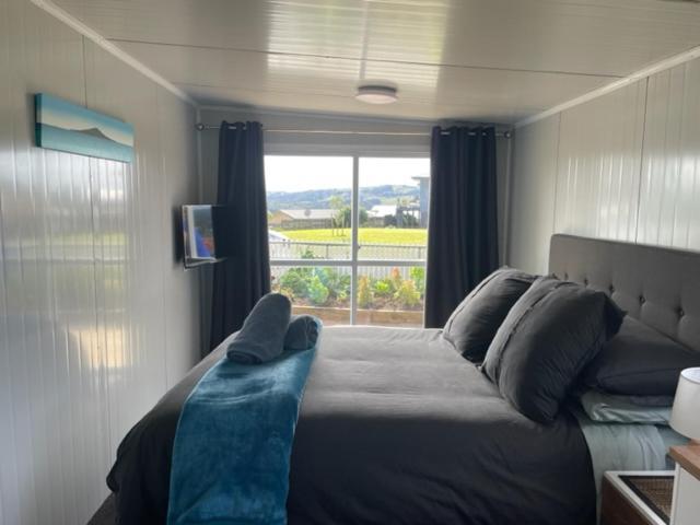 Raglan Seaview Cabin Kültér fotó